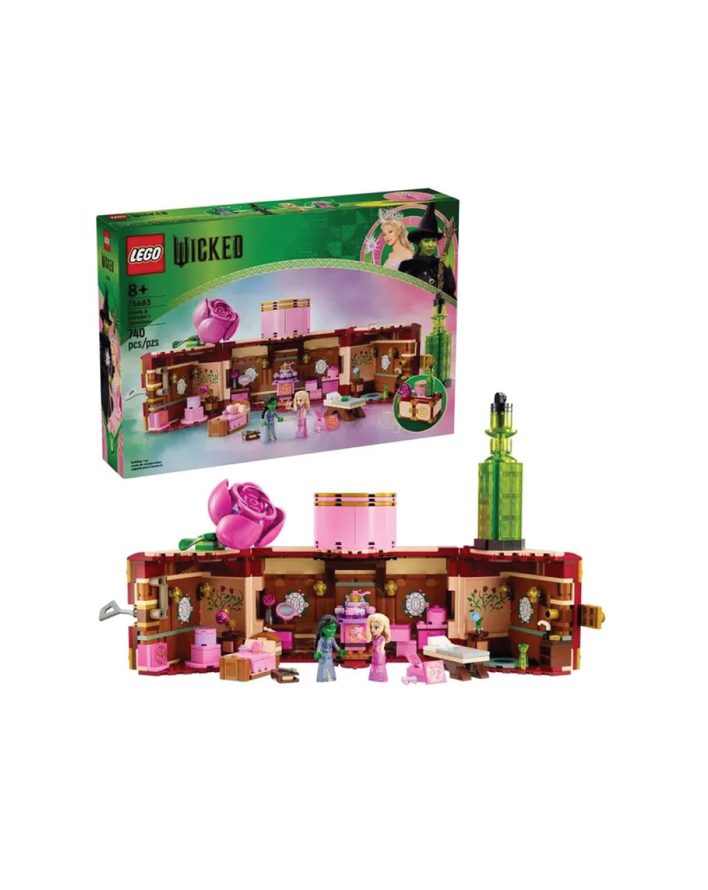 Lego wicked glinda & elphaba's dormitory 75683 - LEGO, LEGO Wicked