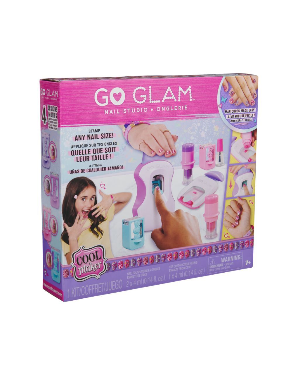 Cool maker go glam nail studio kit μανικιούρ νυχιών 102511 - Spin Master