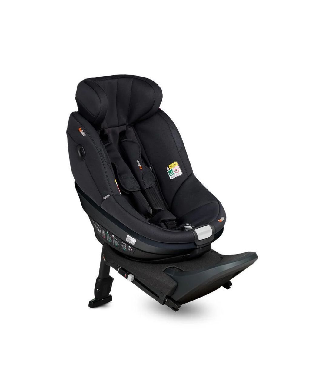 Besafe περιστρεφόμενο κάθισμα αυτοκινήτου beyond 2 360 i-size (61-125cm) black soft breeze 2001-11045369-bsb - Be Safe
