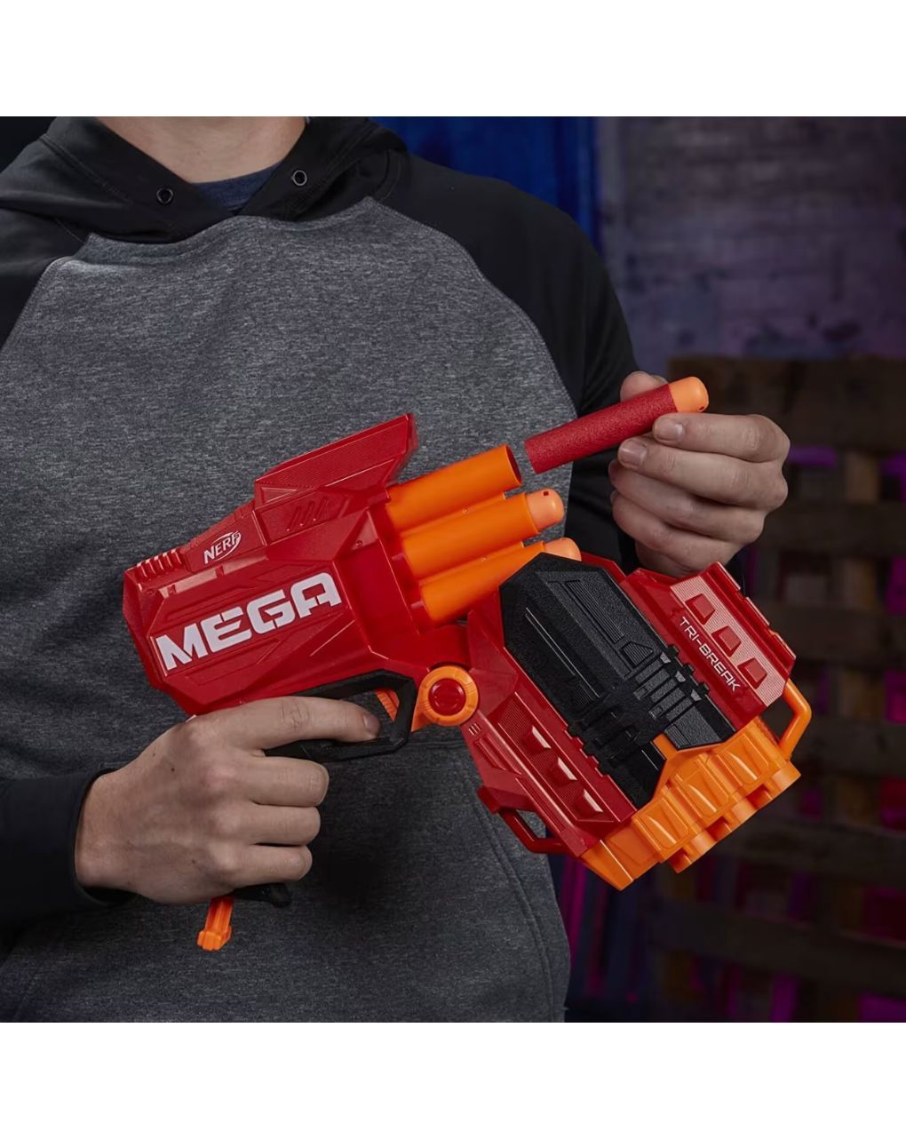 Nerf n-strike mega tri-break e0103 - NERF