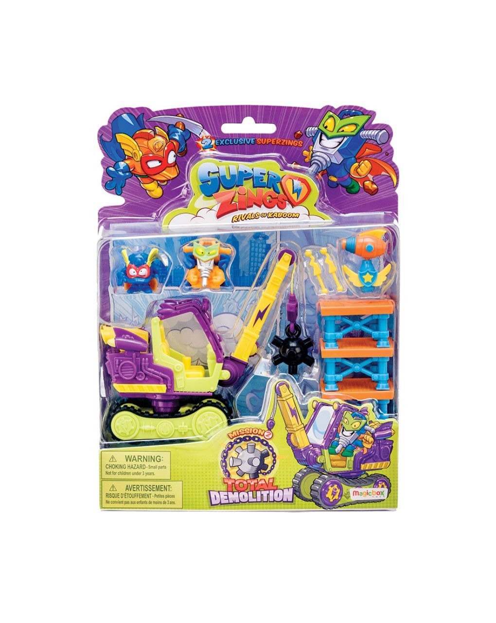 Superzings μικροπλάσματα blister αποστολή 2 total demolition 1013-61217 - SUPERZINGS