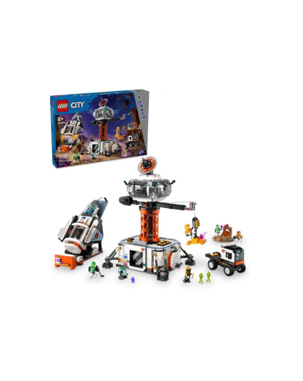 Lego city διαστημική βάση και πλατφόρμα εκτόξευσης πυραύλων 60434 - Lego, LEGO City Space Port