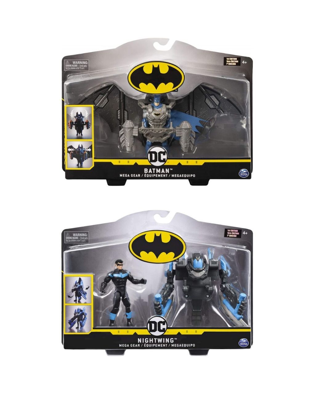 Batman deluxe φιγούρα 10cm mega οπλισμός μεταμόρφωσης 6055947 - Spin Master