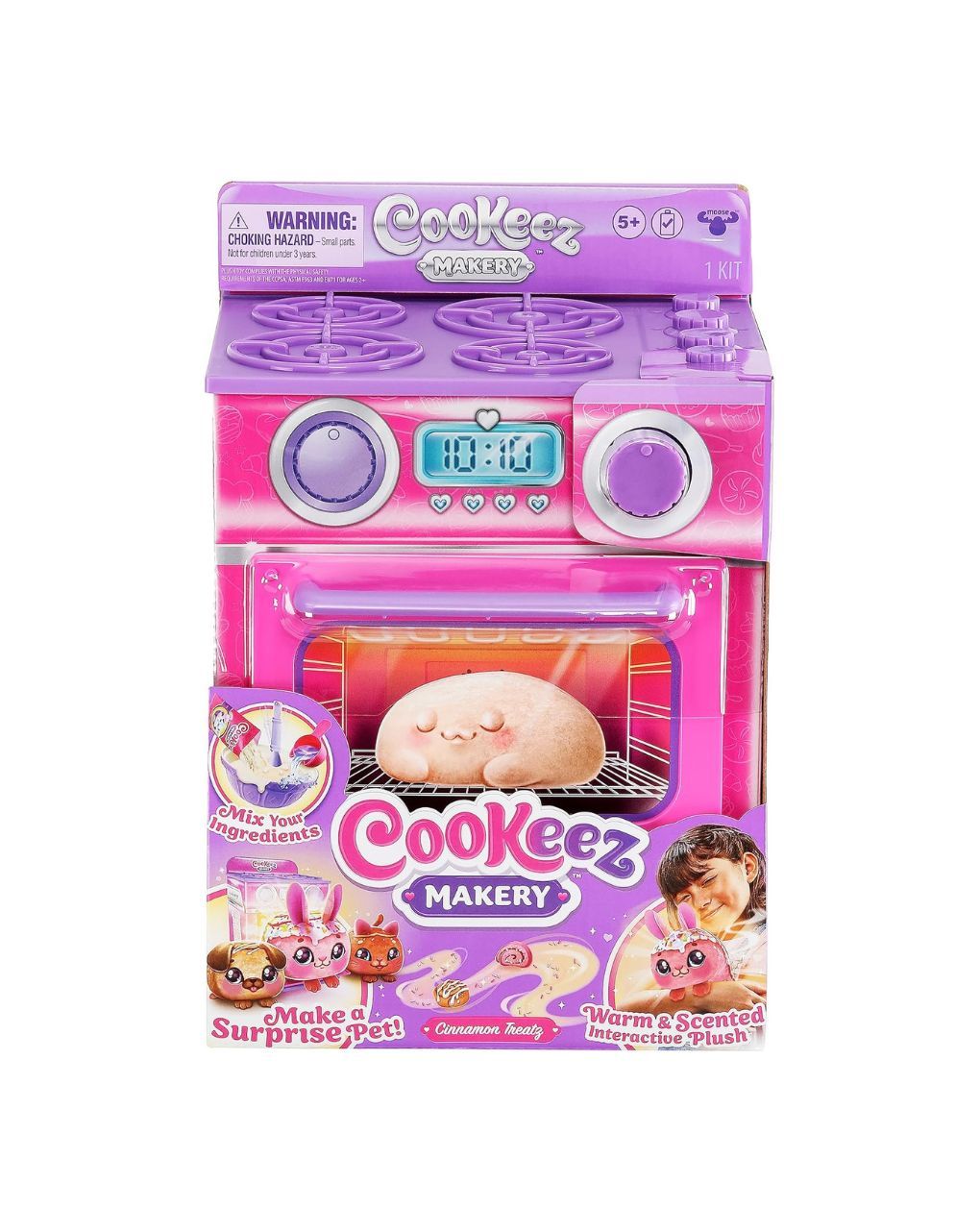 Cookeez makery μαγικό φουρνάκι με ζωάκι έκπληξη cke00000 (2 σχέδια) - Giochi Preziosi