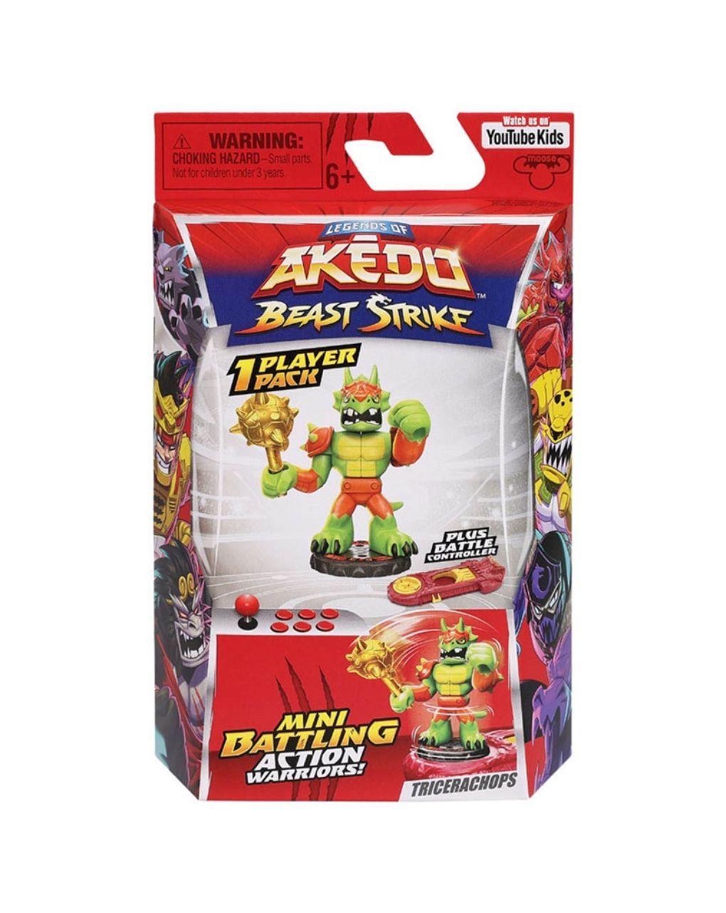 Akedo beast strike single pack ake17000 - Giochi Preziosi