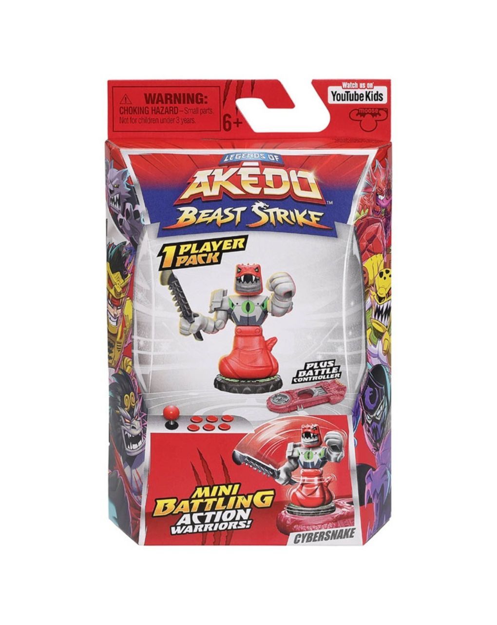 Akedo beast strike single pack ake17000 - Giochi Preziosi
