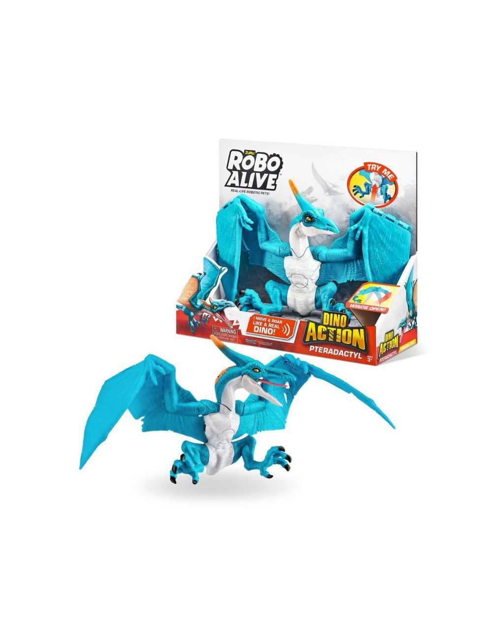 Zuru robo alive dino action πτεροδάχτυλος s1 11807173 - ROBO ALIVE