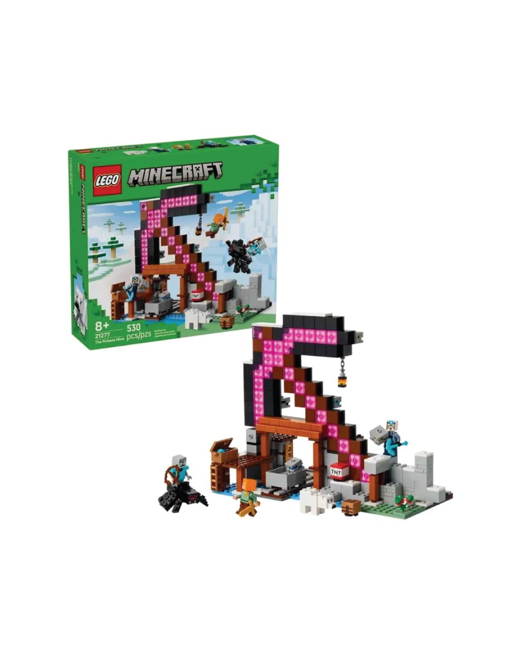 Lego minecraft the pickaxe mine 21277 - Lego, LEGO Minecraft