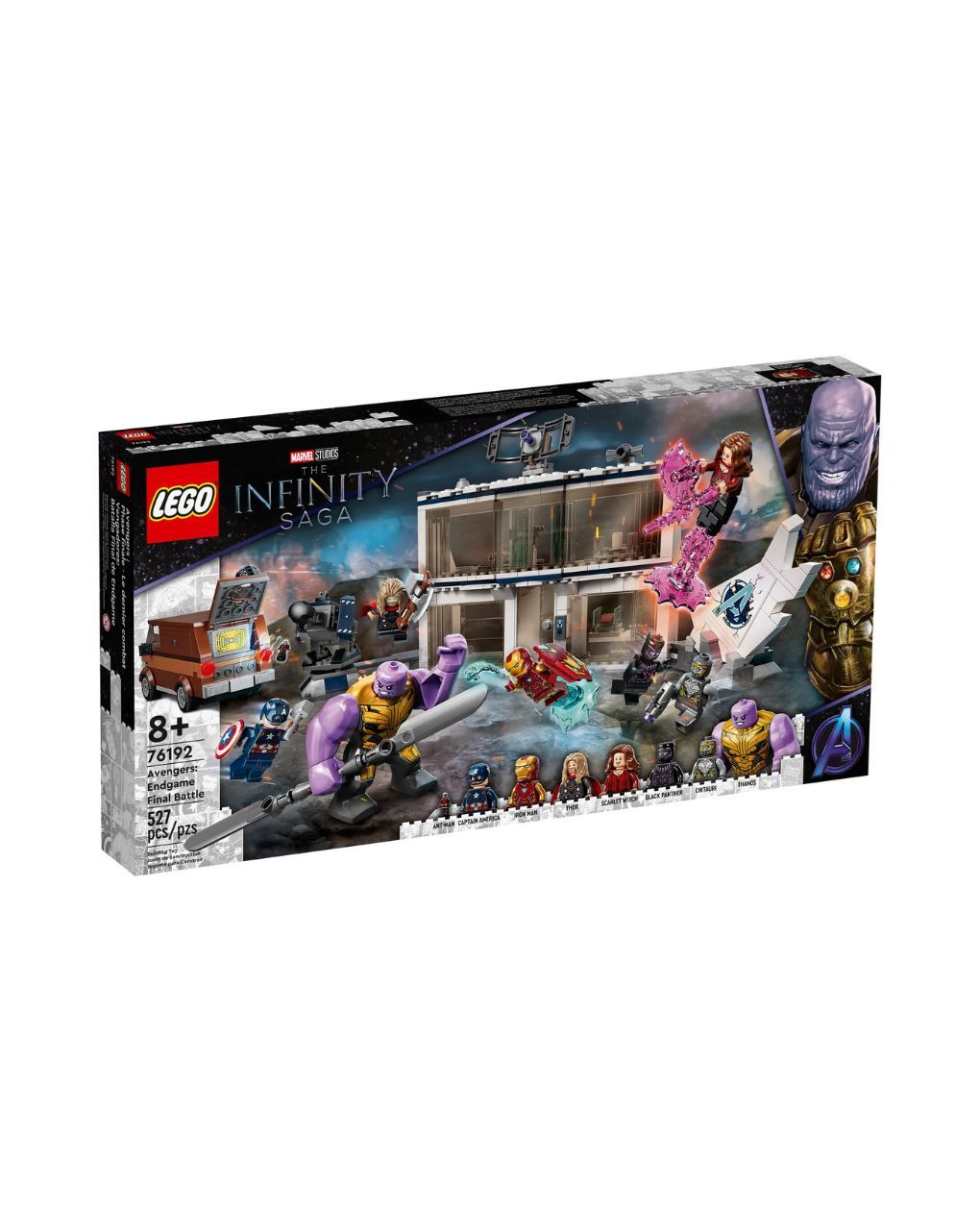Lego marvel the infinity saga avengers endgame final battle 76192