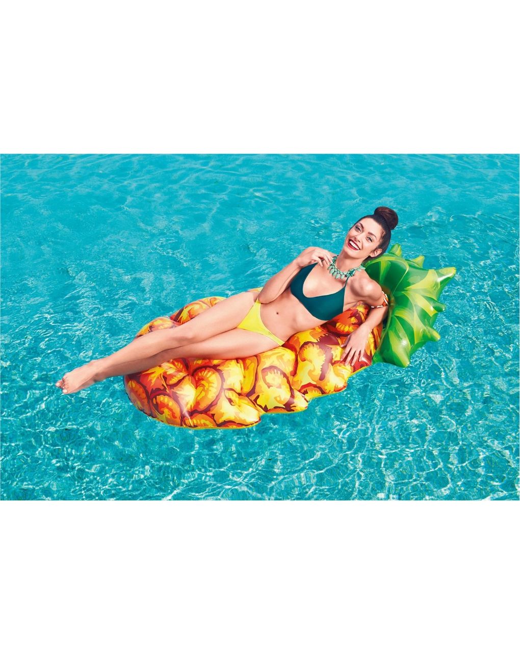 Bestway στρώμα θαλάσσης ανανάς 3d 174x96cm 43310 - Bestway
