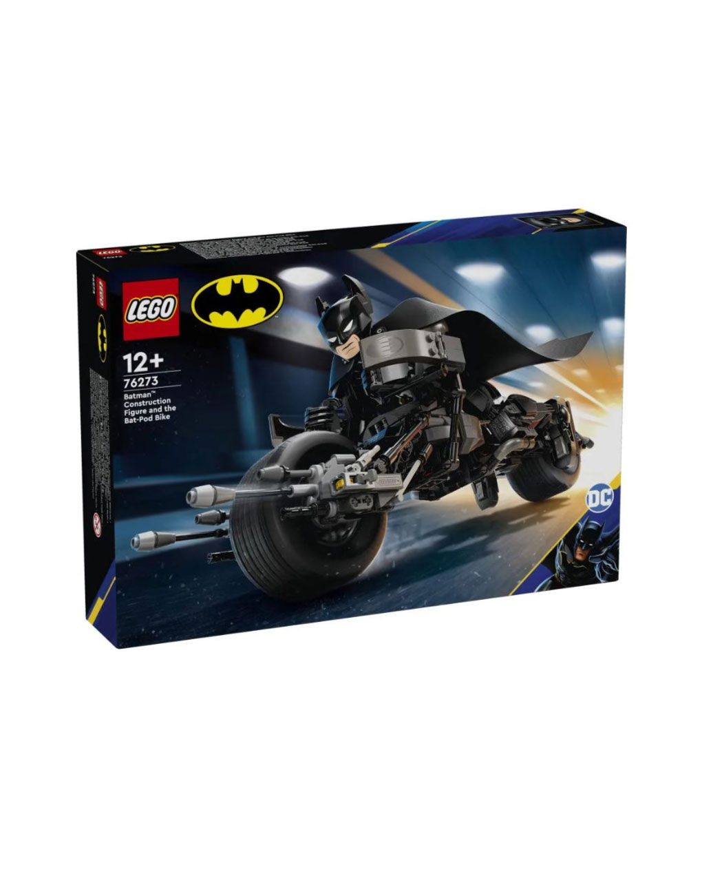 Lego dc super heroes batman construction figure & the bat-pod bike 76273
