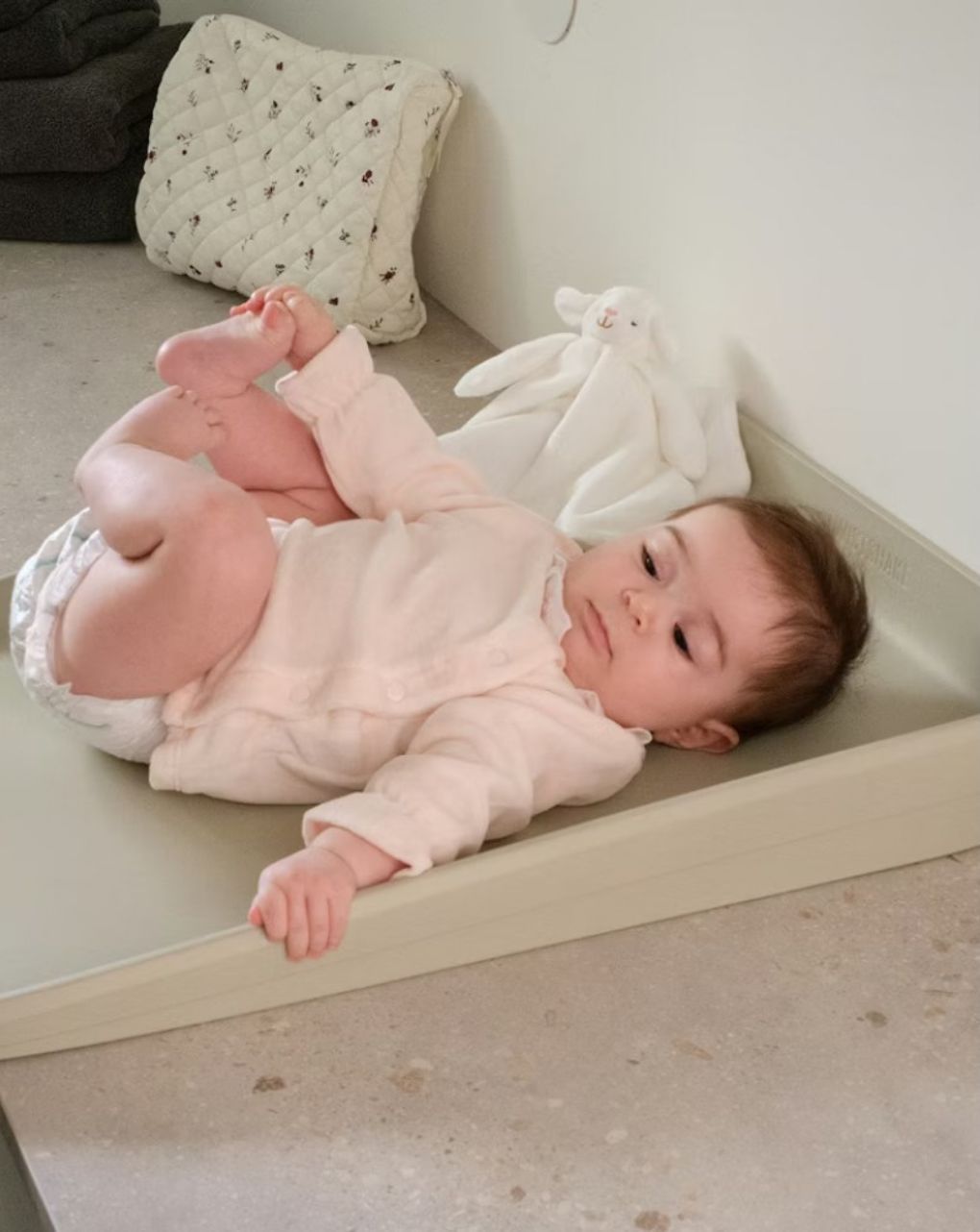 Twistshake βρεφική αλλαξιέρα αφρού faded beige 32-08-79160 - Twistshake