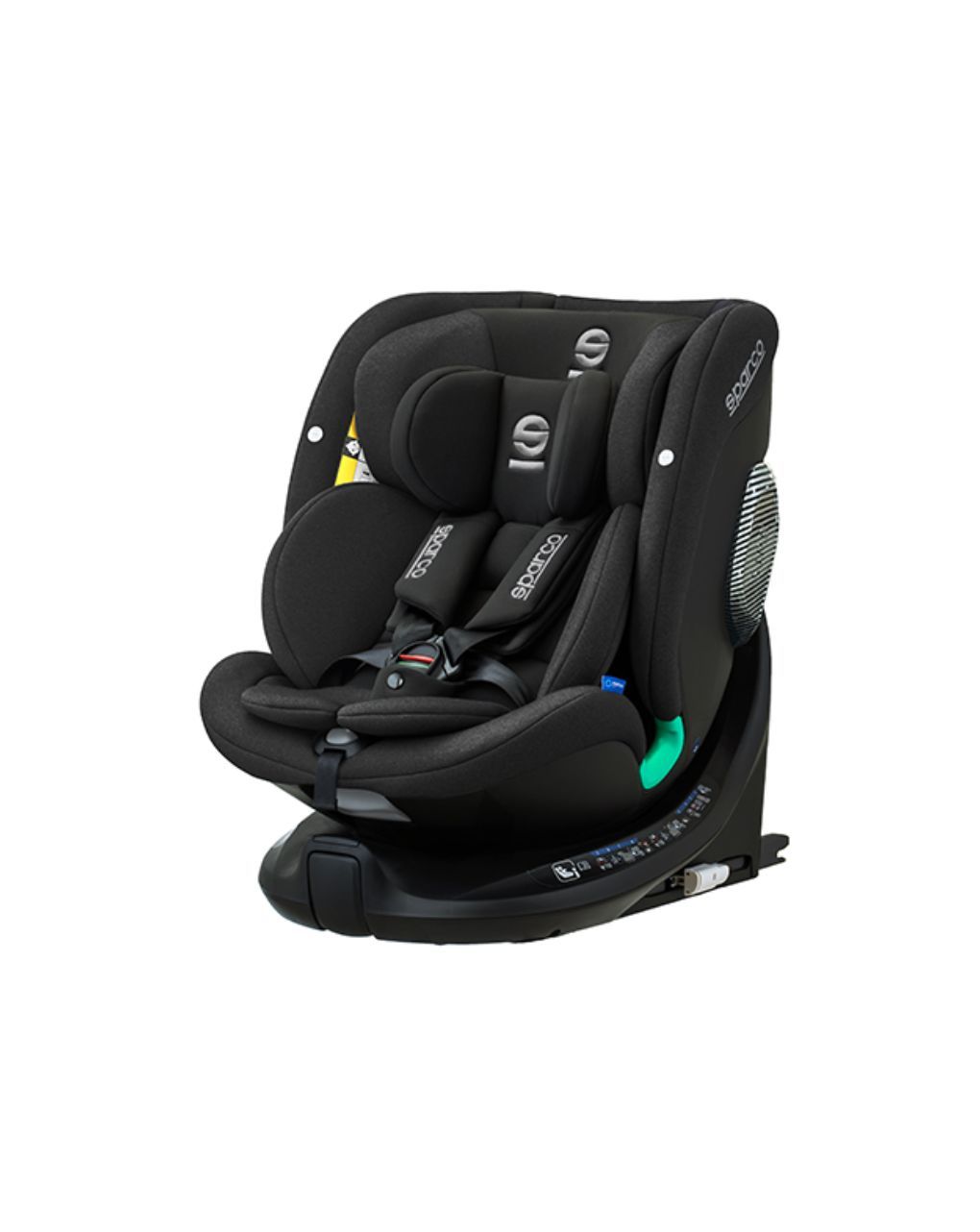 Sparco κάθισμα αυτοκινήτου rapid i-size (40-150cm) black sk7000i_bk