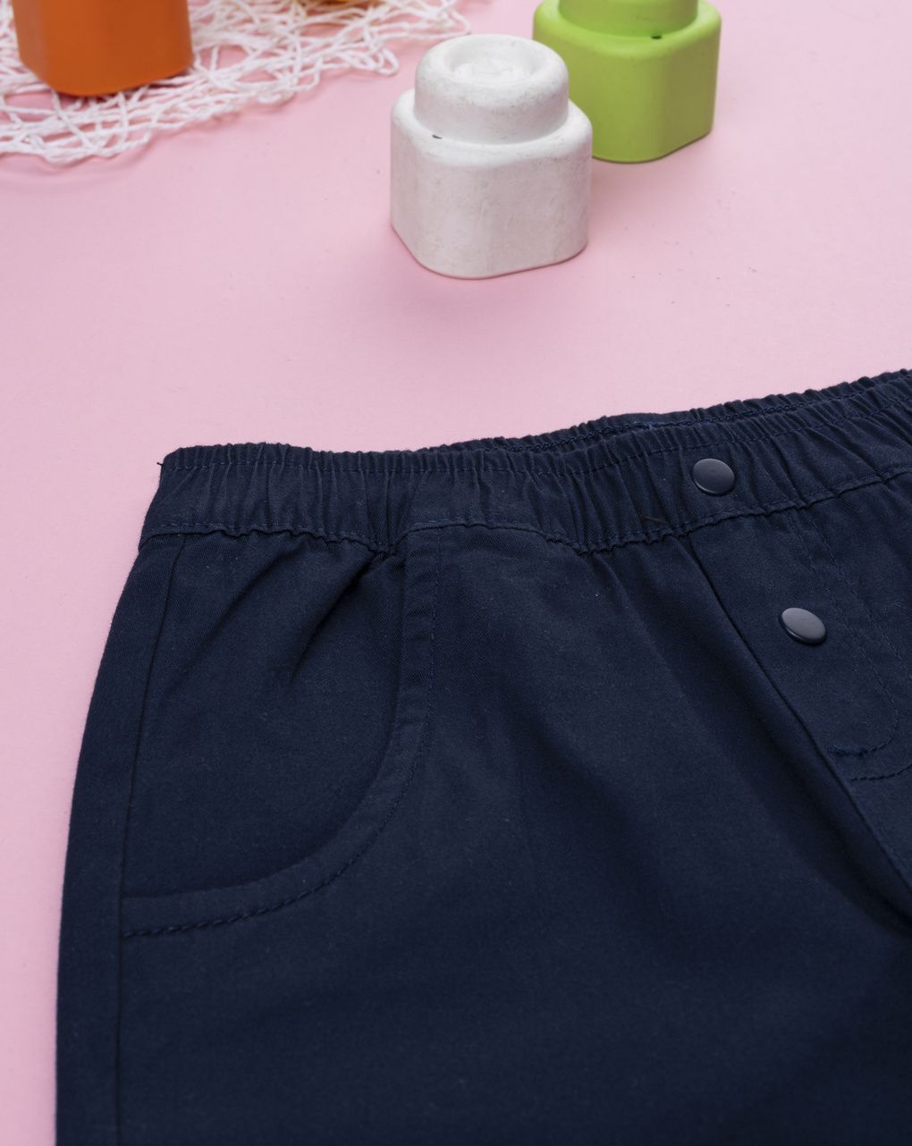 βρεφικό παντελόνι twill μπλε για αγόρι - Prénatal