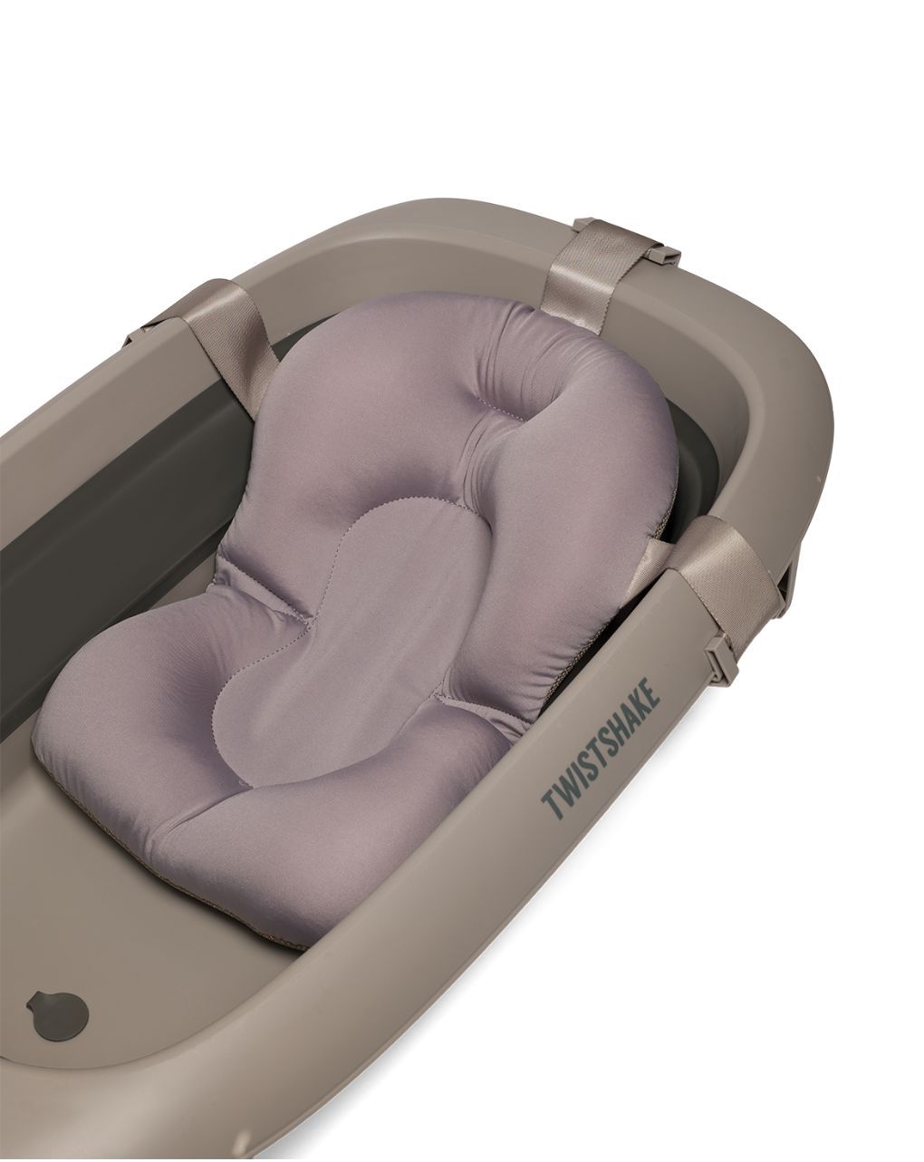 Twistshake βρεφικό μπανάκι με μειωτή και βοηθητική κανάτα faded grey 32-08-78146 - Twistshake