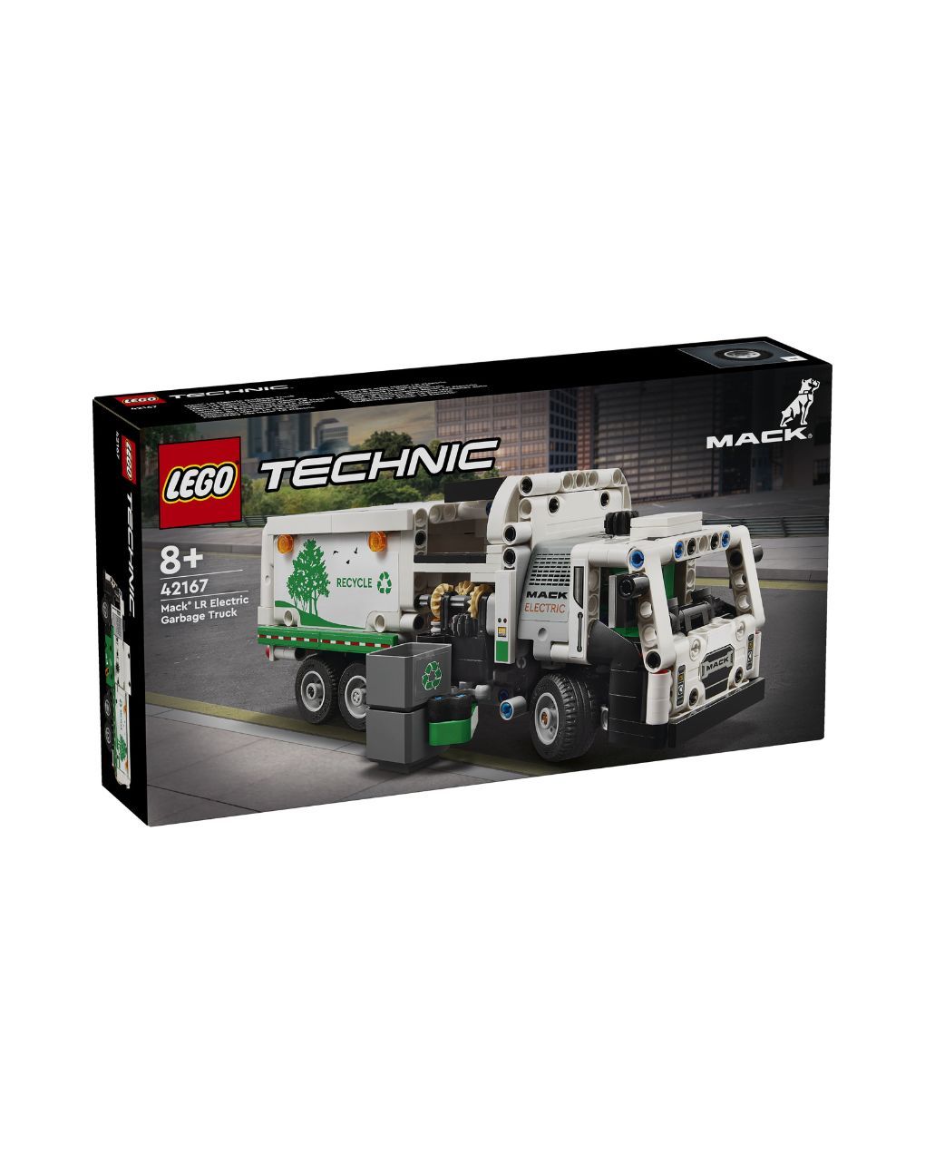 Lego technic mack lr electric garbage truck 42167 - Lego
