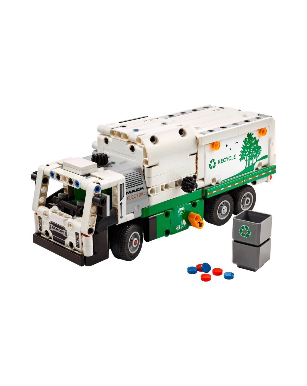 Lego technic mack lr electric garbage truck 42167 - Lego