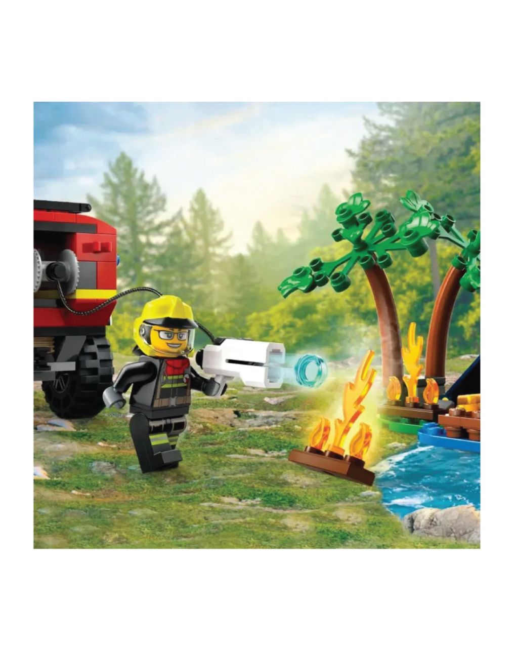 Lego city 4x4 fire truck with rescue boat 60412 - LEGO, LEGO City