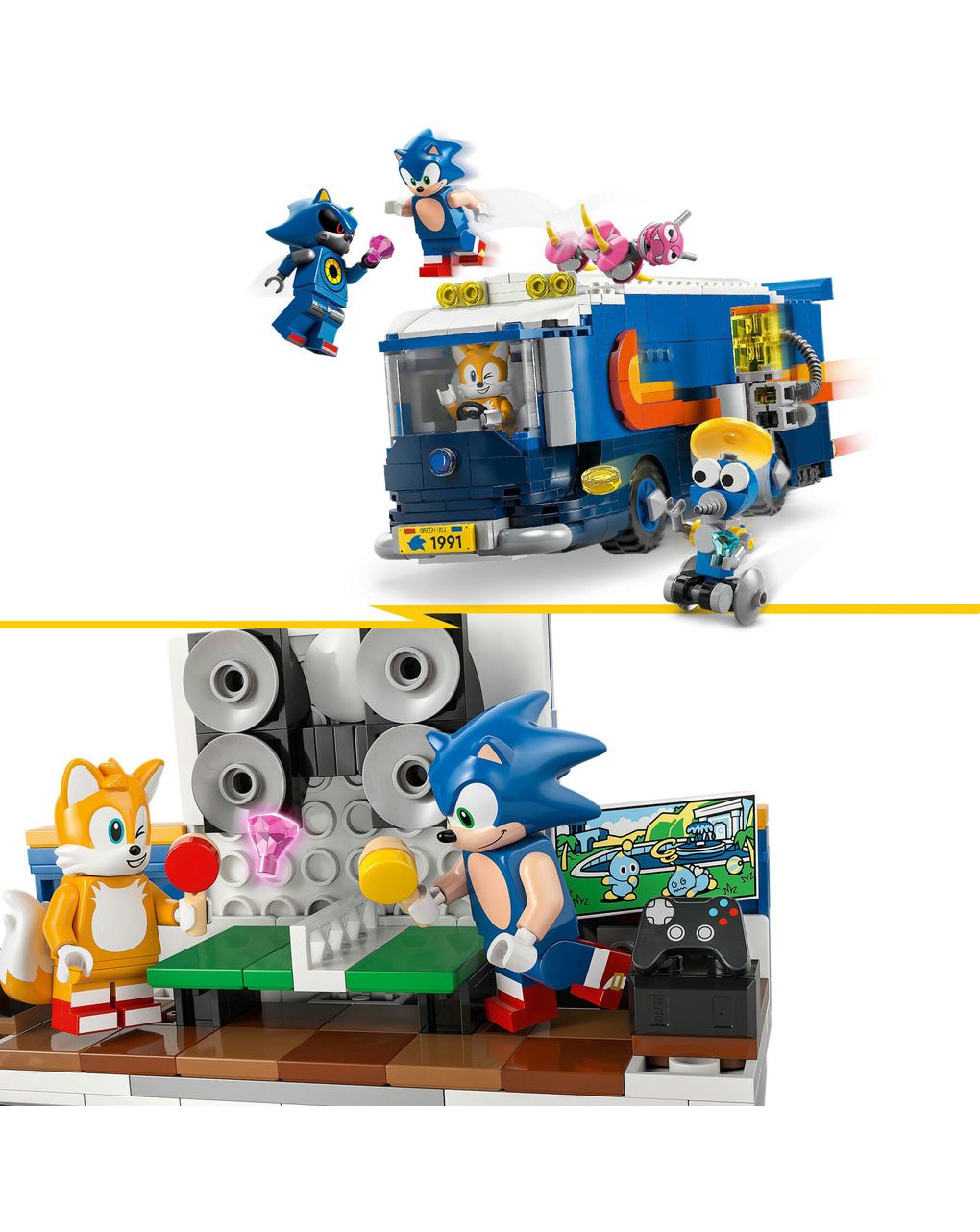 Lego sonic the hedgehog team sonic command truck 77006 - LEGO Sonic The Hedgehog