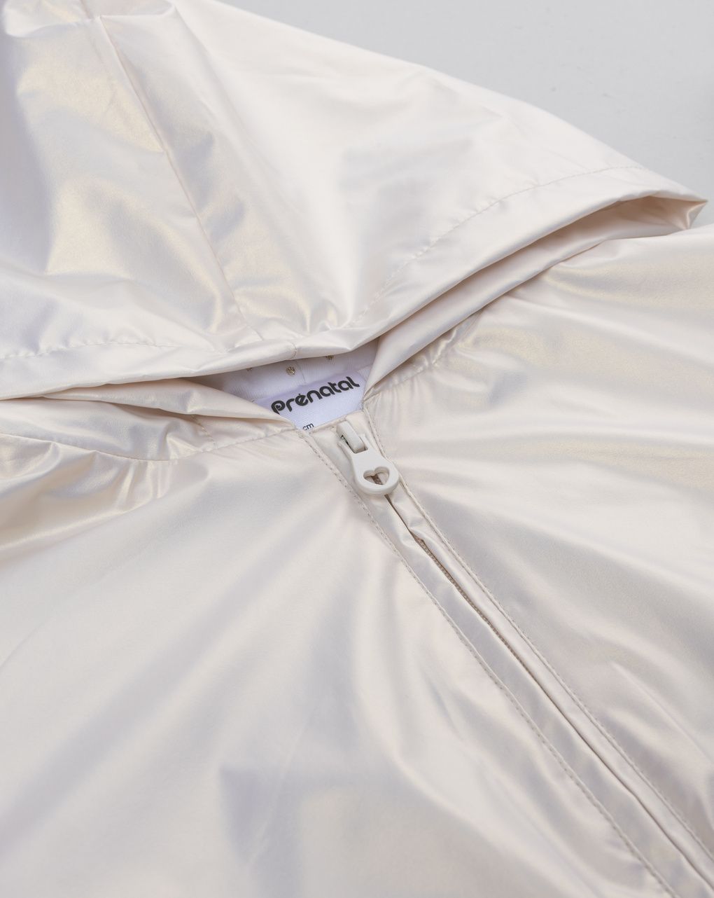 παιδικό μπουφάν λευκό ιριδίζον για κορίτσι - Prénatal