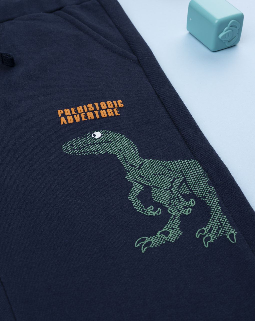 παιδικό παντελόνι φόρμας μπλε dino για αγόρι - Prénatal