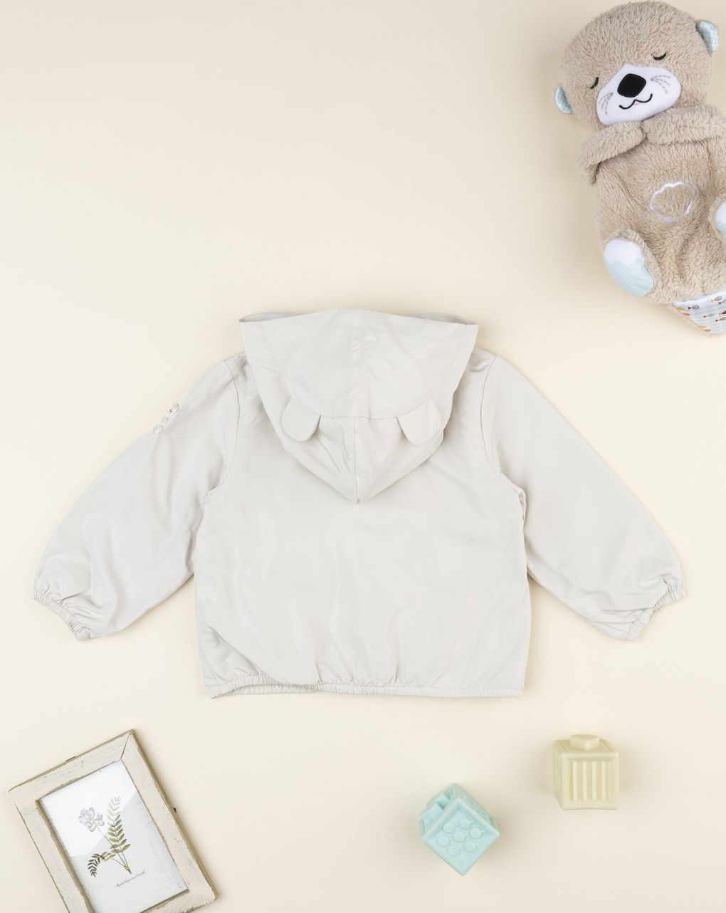 βρεφικό μπουφάν μπεζ για αγόρι - Prénatal