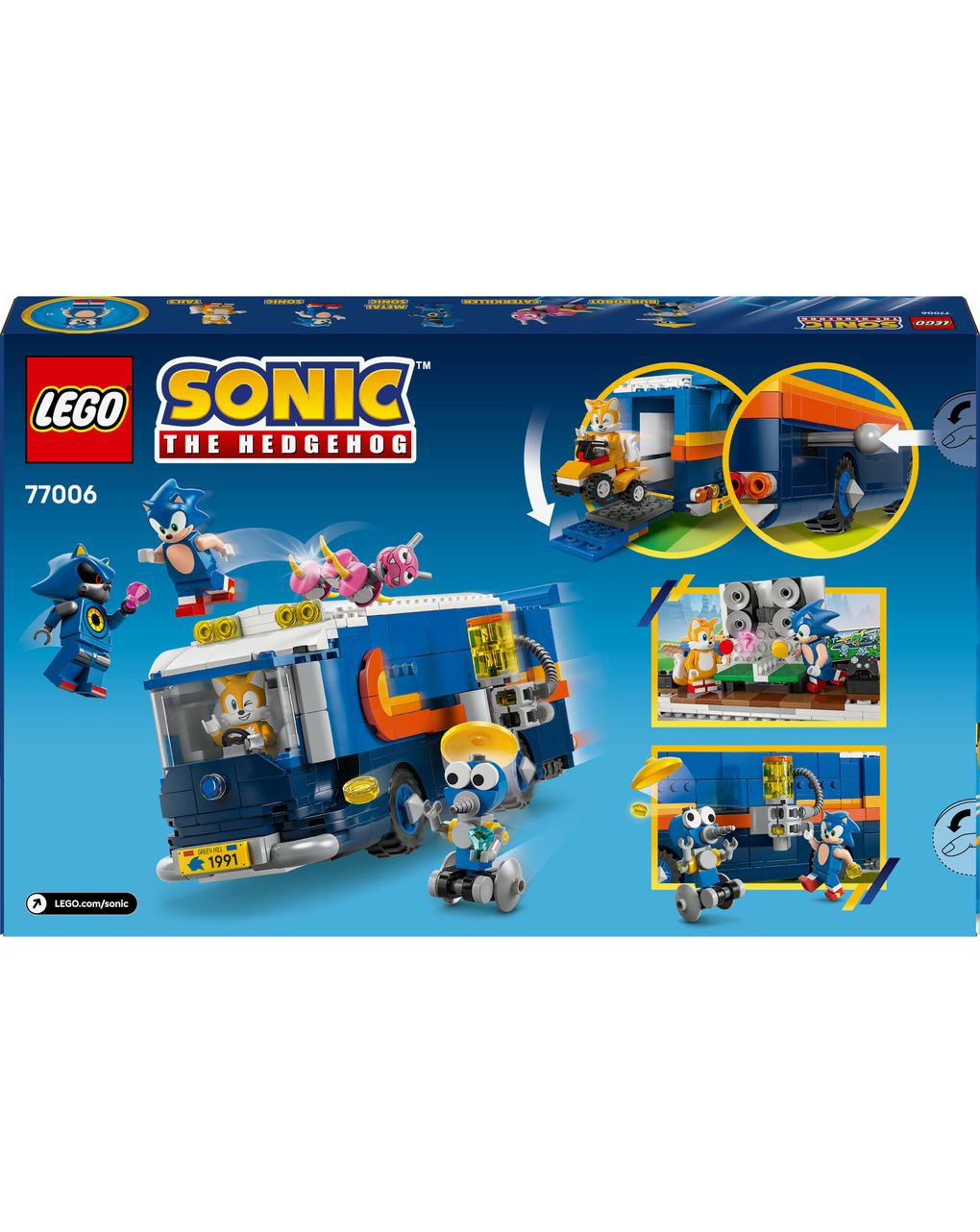 Lego sonic the hedgehog team sonic command truck 77006 - LEGO Sonic The Hedgehog