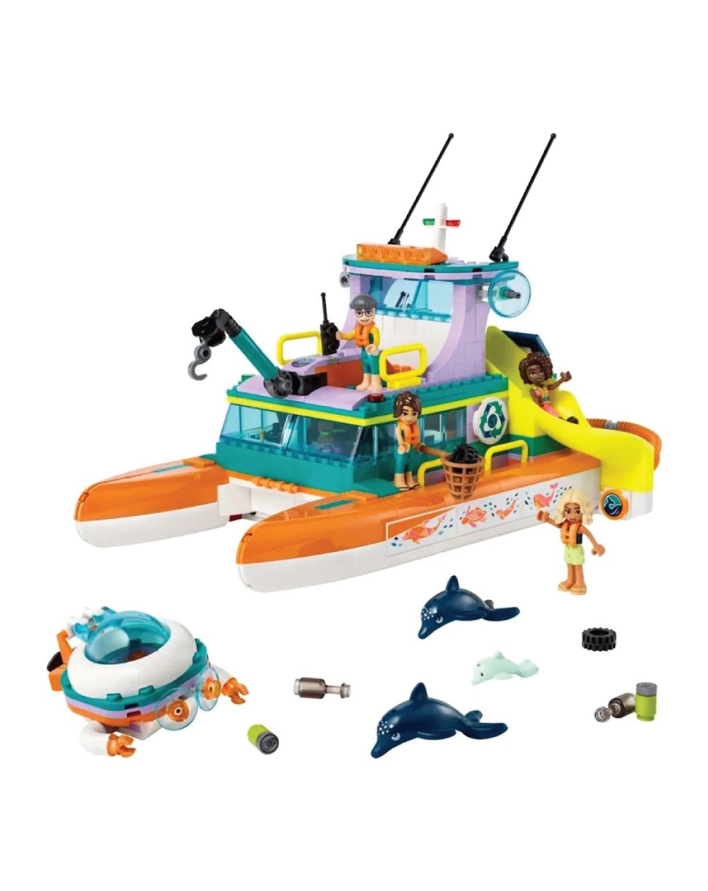 Lego friends sea rescue boat 41734 - Lego, Lego Friends