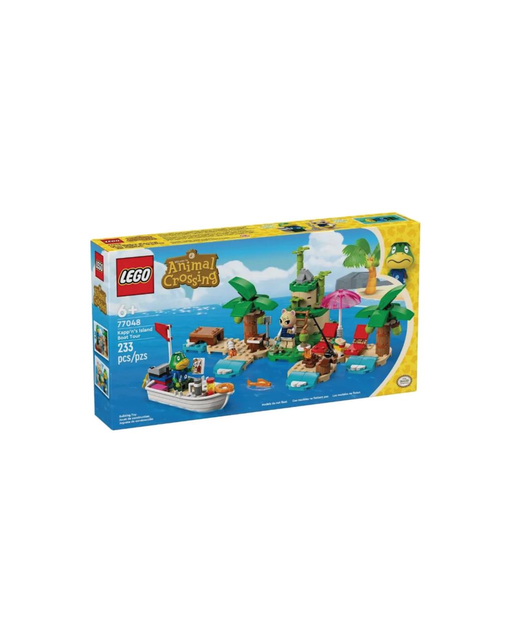 Lego animal crossing kapp'n's island boat tour 77048