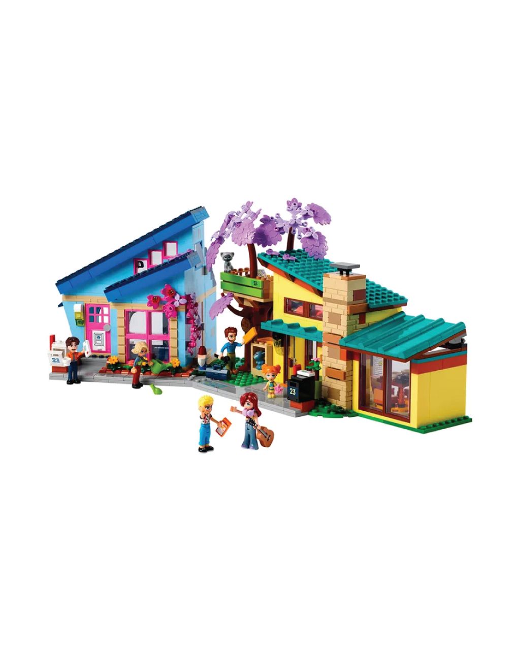 Lego friends olly and paisley's family houses για 7+ ετών - Lego, Lego Friends