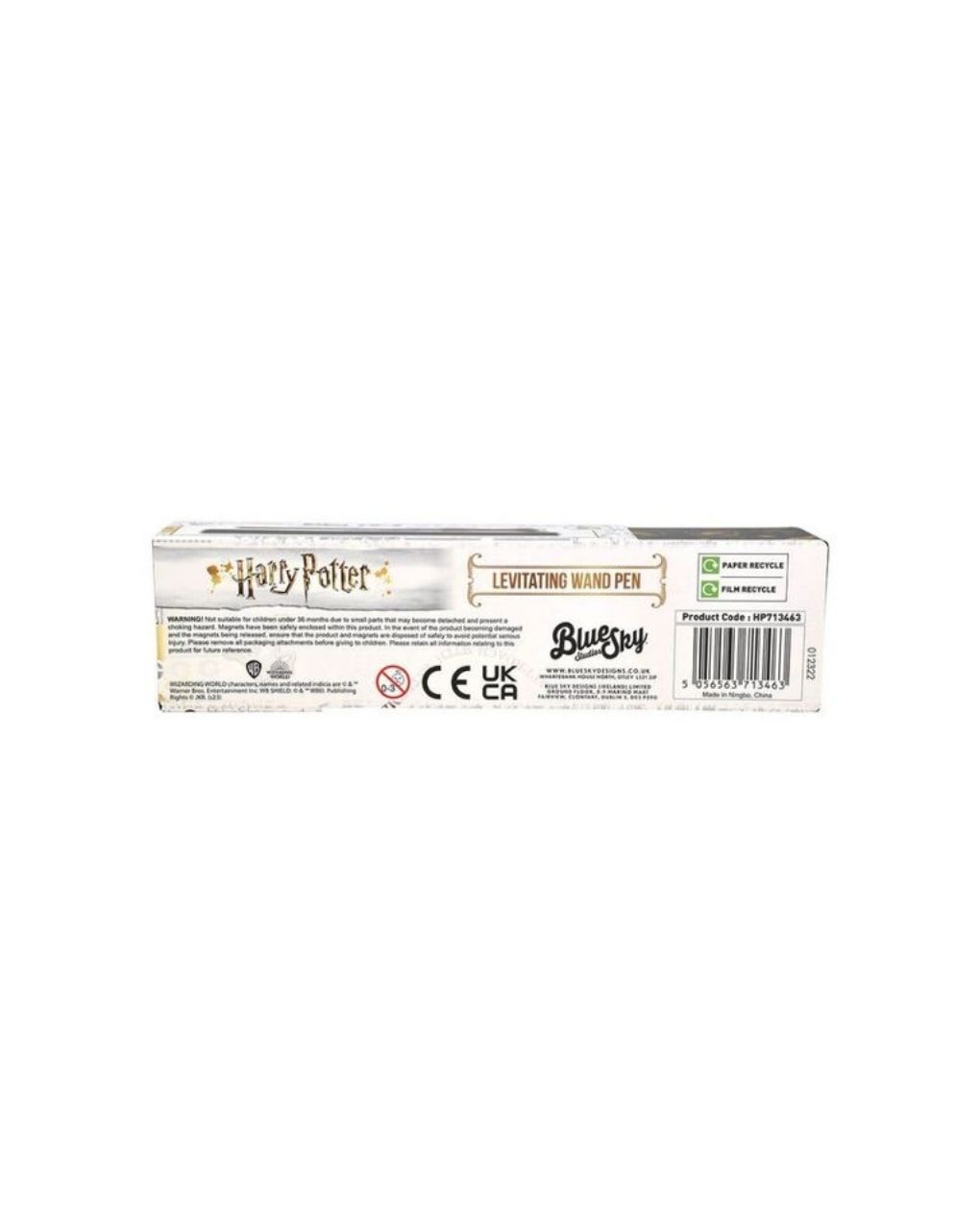στυλό harry potter levitating wand colourful crest - BLUE SKY