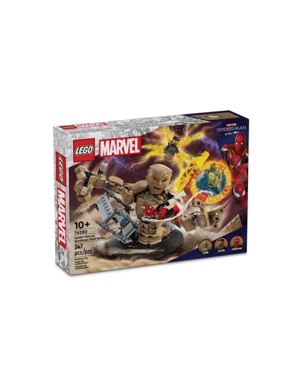 Lego super heroes spider-man vs. sandman: final battle 76280