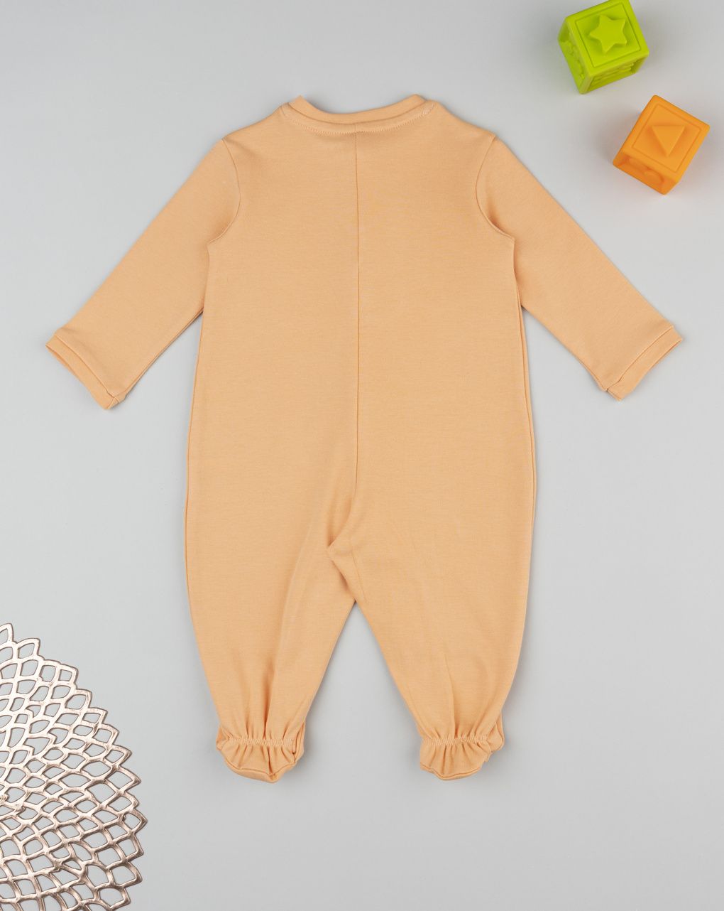 βρεφικό φορμάκι πορτοκαλί baby smile unisex - Prénatal