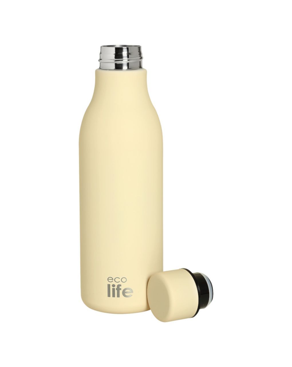 Ecolife μπουκάλι θερμός thermos 550ml cream 33-bo-2351 - Ecolife