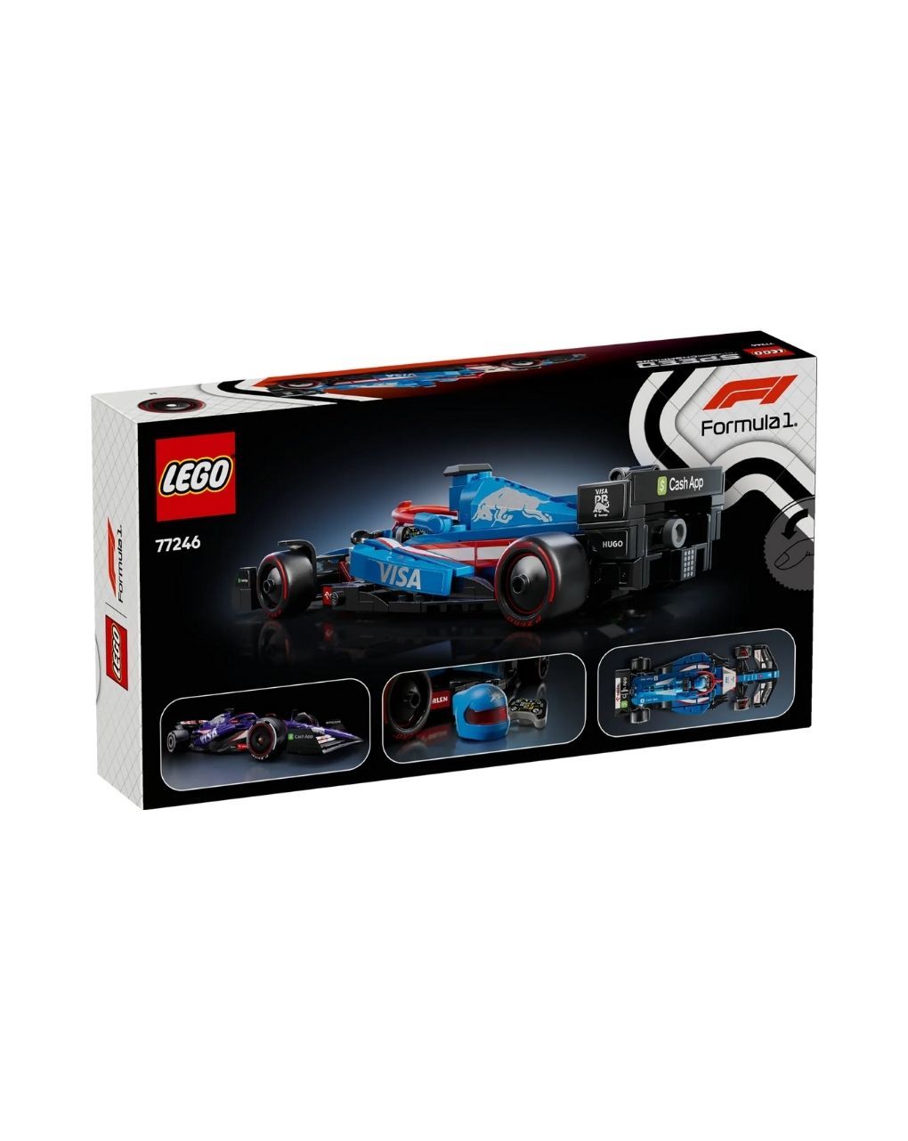 Lego speed champions visa cash app rb vcarb 01 f1 race car 77246 - Lego, LEGO Speed Champions