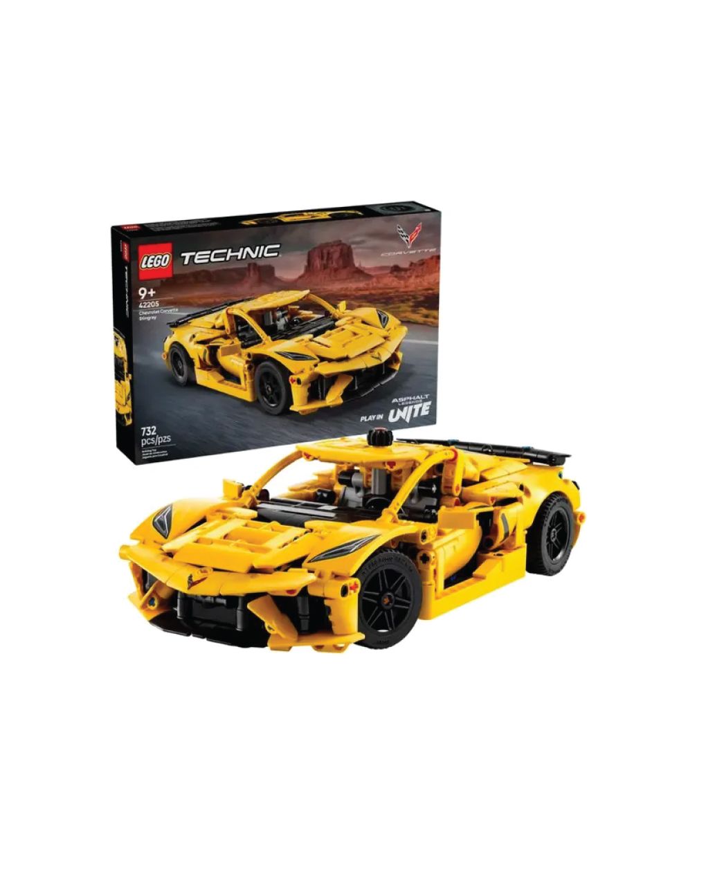 Lego technic chevrolet corvette stingray 42205 - Lego, Lego Technic