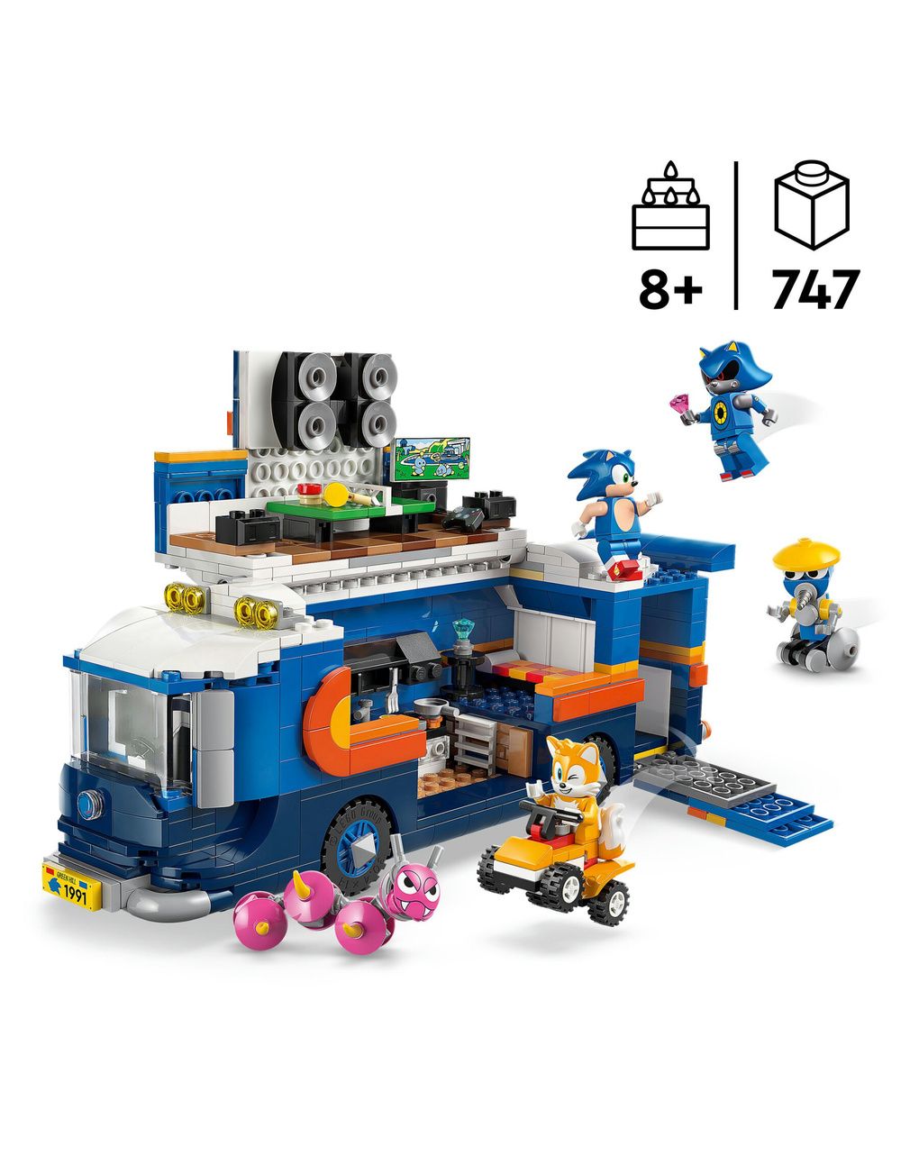 Lego sonic the hedgehog team sonic command truck 77006 - LEGO Sonic The Hedgehog