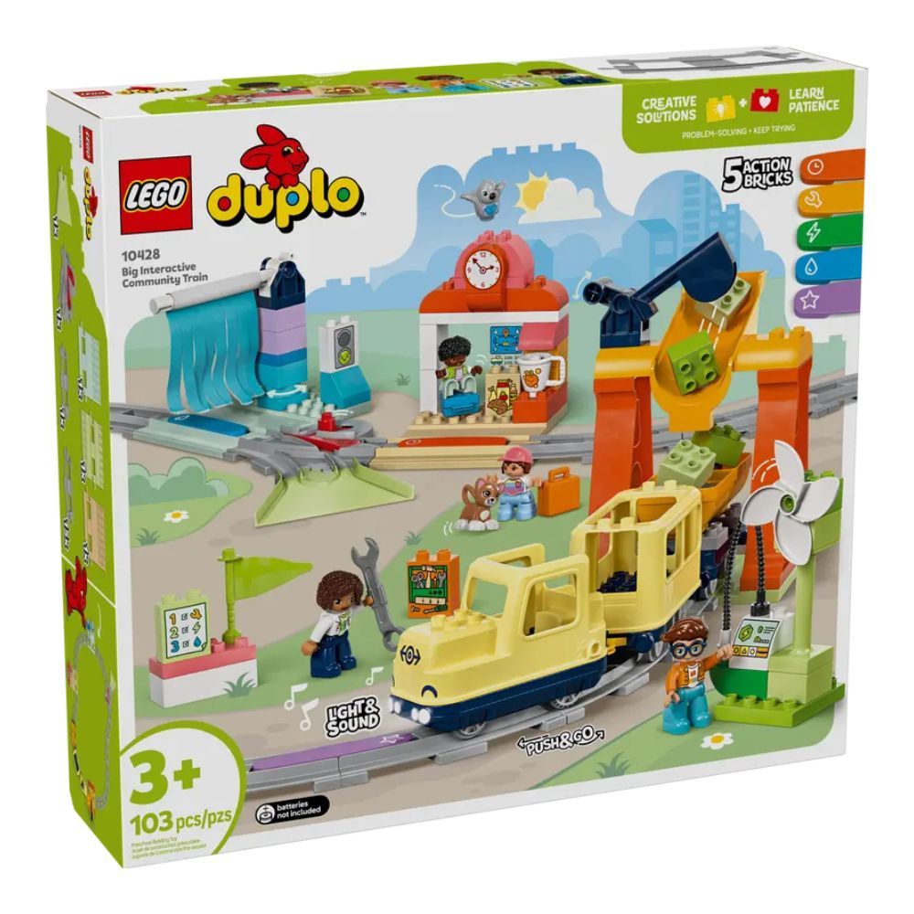 Lego duplo big interactive community train 10428