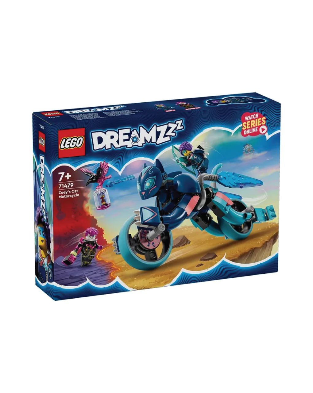 Lego dreamzzz zoey's cat motorcycle 71479