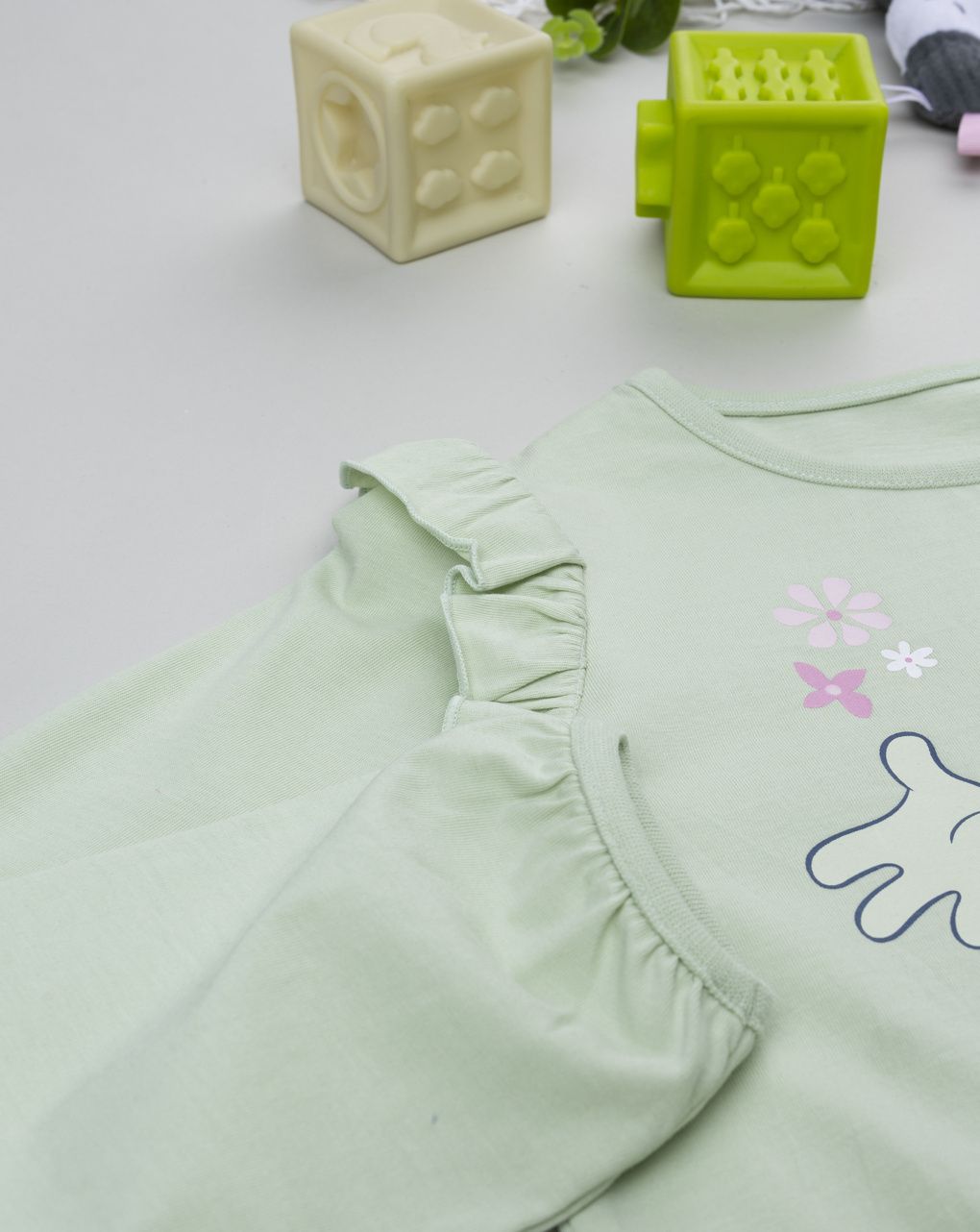 παιδική πιτζάμα πράσινη minnie για κορίτσι - Prénatal