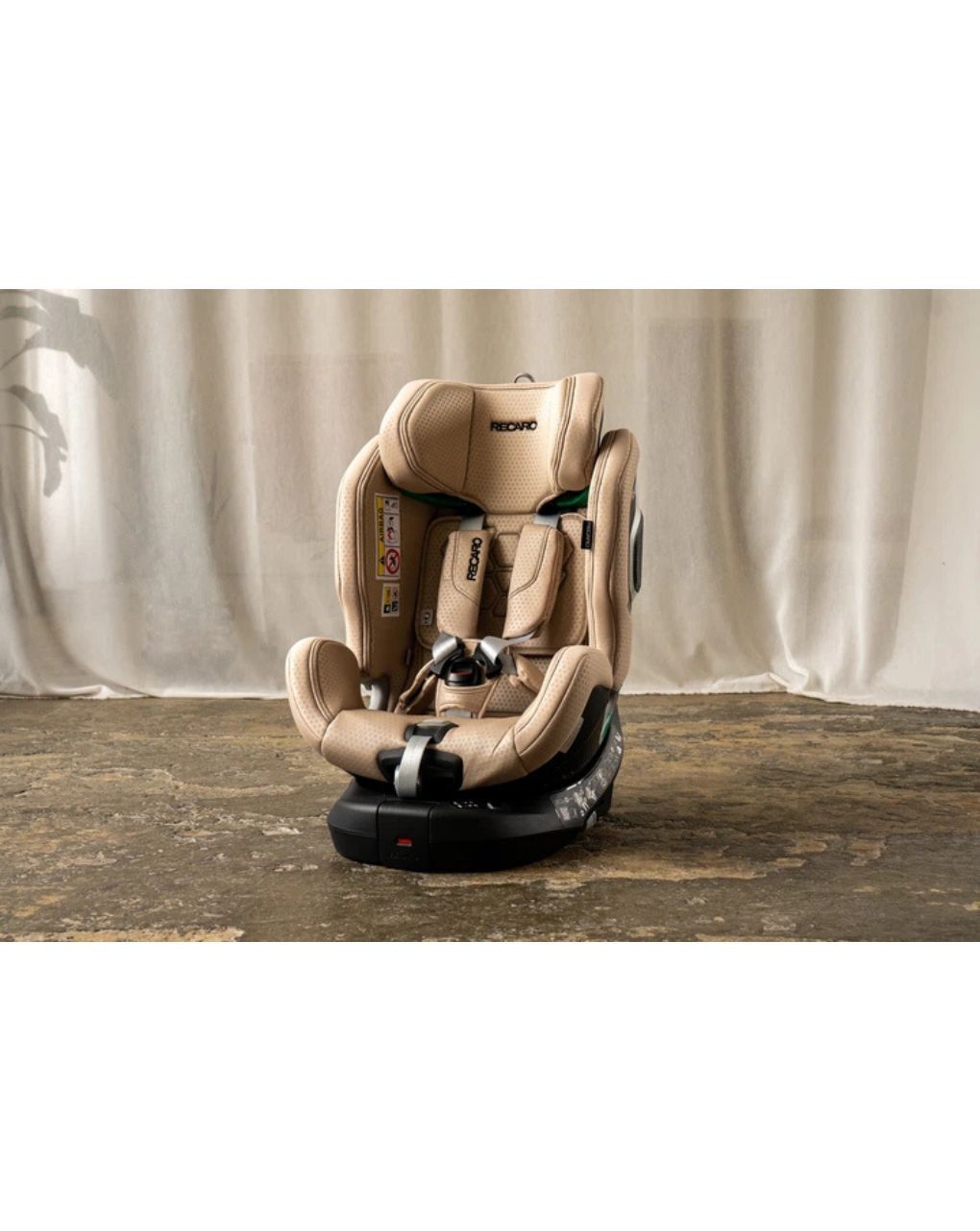 Recaro κάθισμα αυτοκινήτου xenon 1 360° i-size (40-125cm) elegant beige b1102060 - Recaro