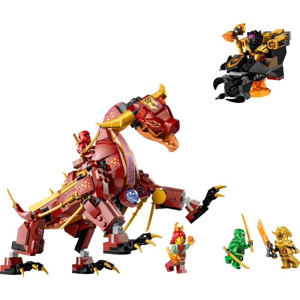 Lego ninjago heatwave transforming lava dragon 71793 - LEGO, Lego Ninjago