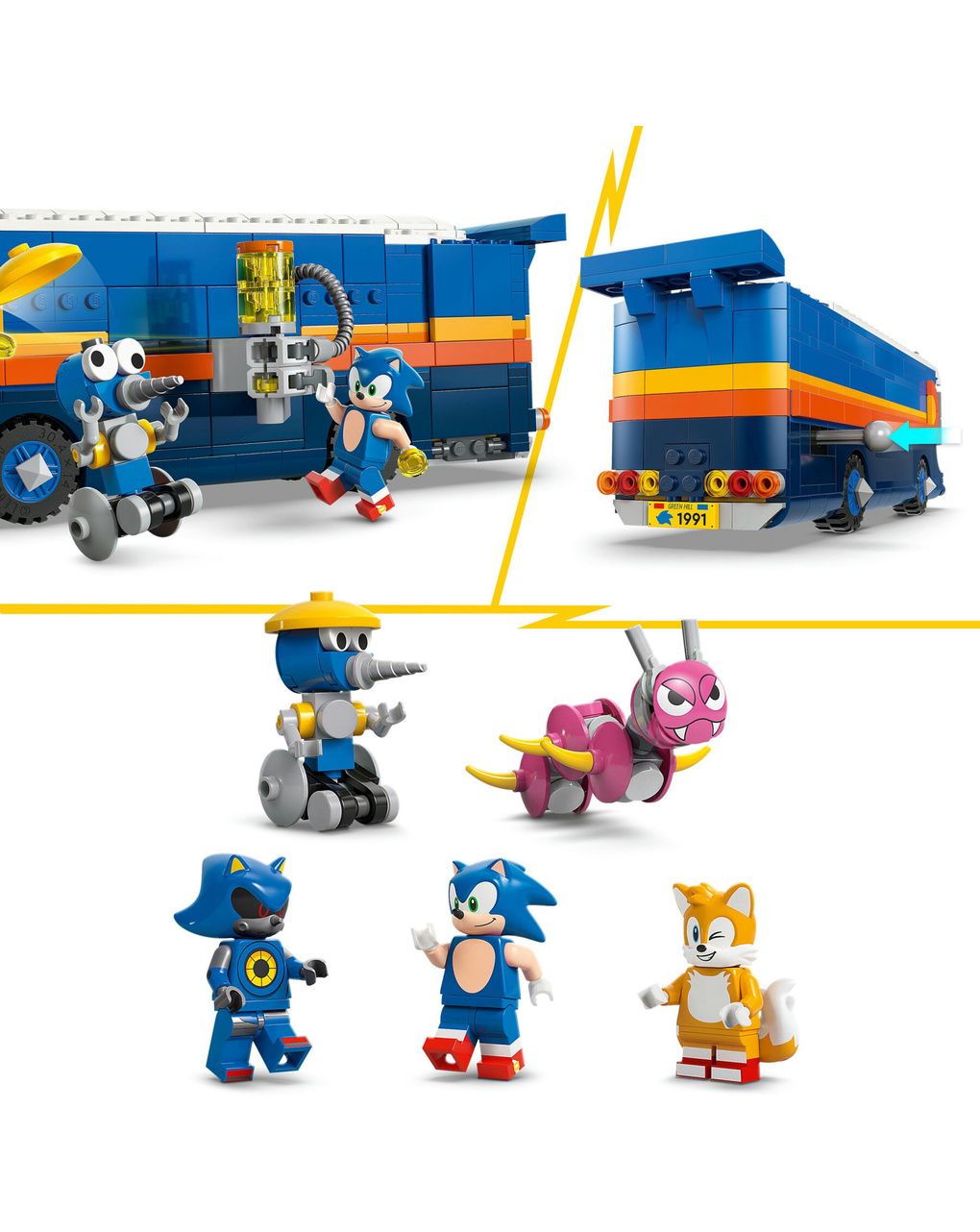 Lego sonic the hedgehog team sonic command truck 77006 - LEGO Sonic The Hedgehog