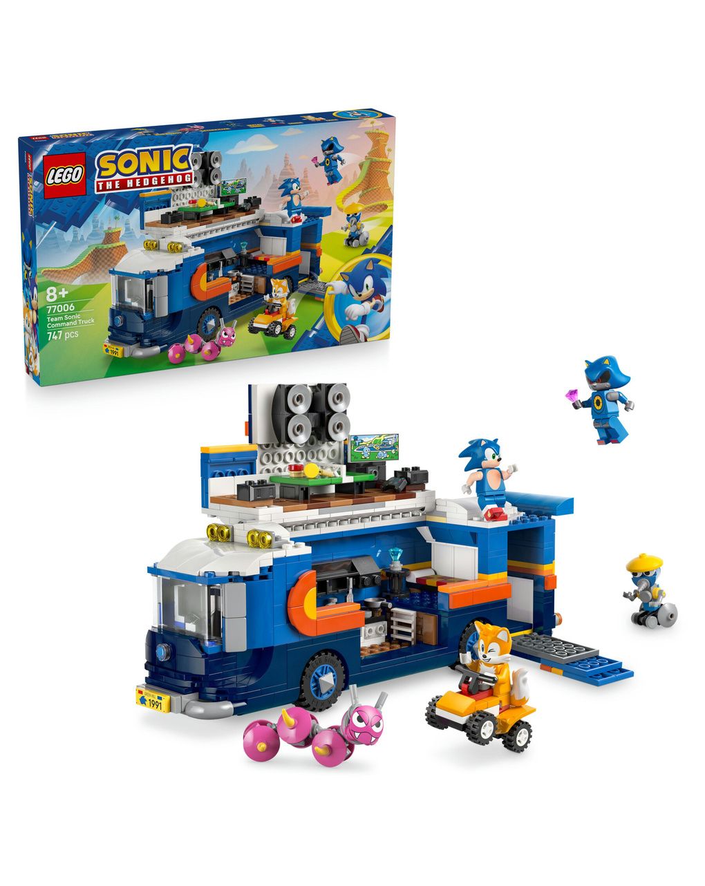 Lego sonic the hedgehog team sonic command truck 77006 - LEGO Sonic The Hedgehog