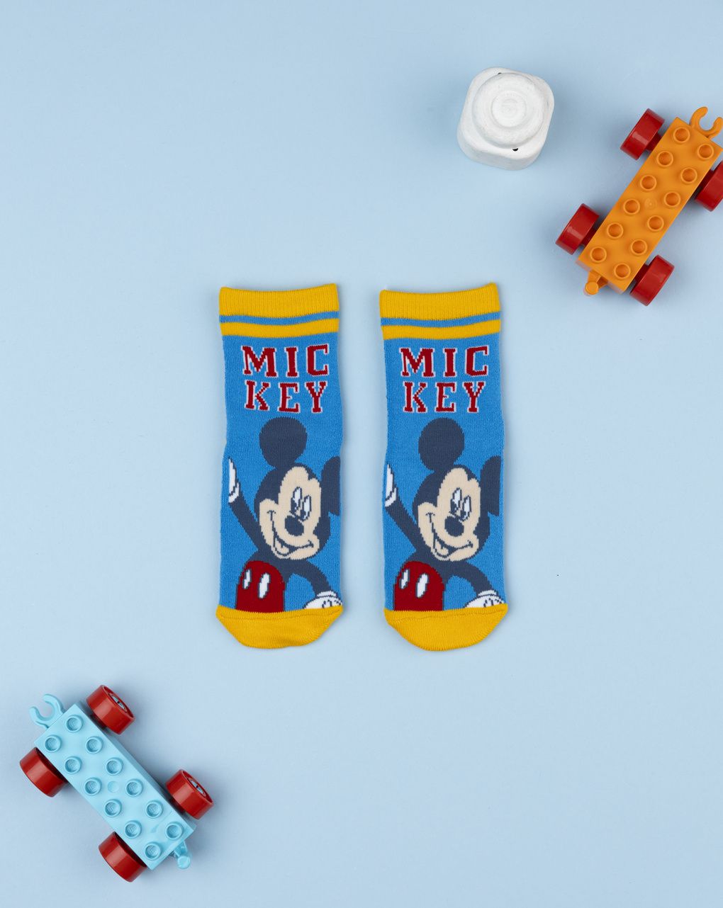 βρεφικές αντιολισθητικές κάλτσες mickey για αγόρι