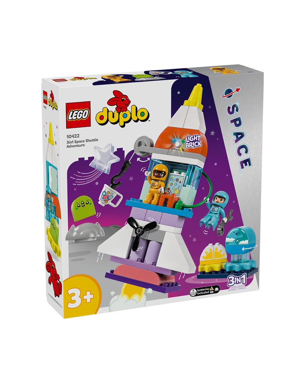 Lego duplo 3in1 space shuttle adventure 10422