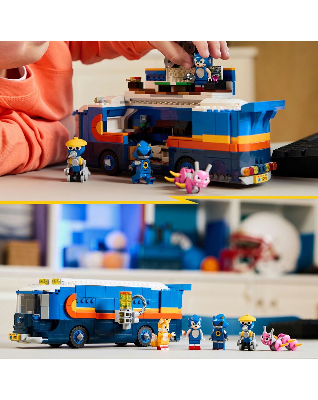 Lego sonic the hedgehog team sonic command truck 77006 - LEGO Sonic The Hedgehog