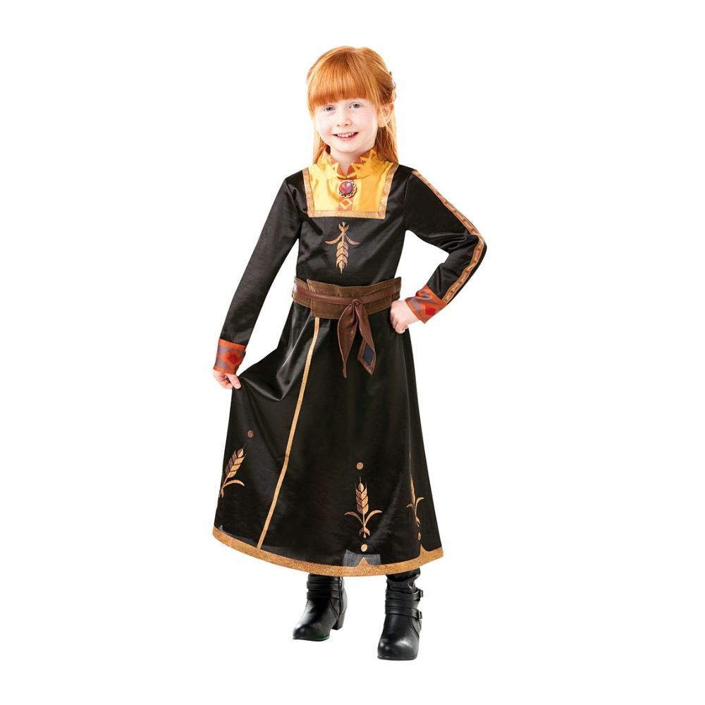 Rubie's αποκριάτικη παιδική στολή anna super deluxe 3-4 ετών 300507s - RUBIE'S