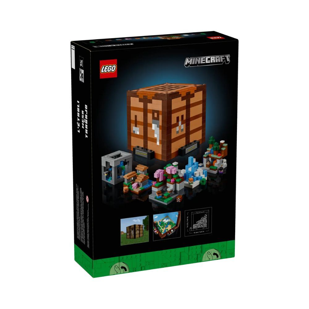 Lego minecraft the crafting table 21265 - Lego, LEGO Minecraft