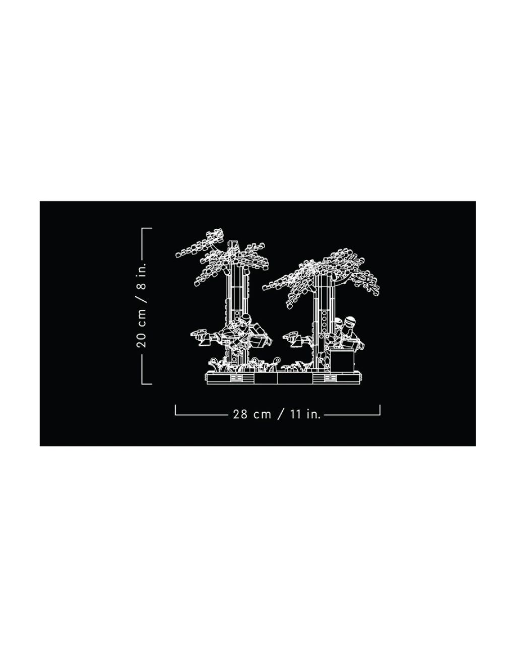 Lego star wars endor speeder diorama 75353 - LEGO, LEGO Star Wars